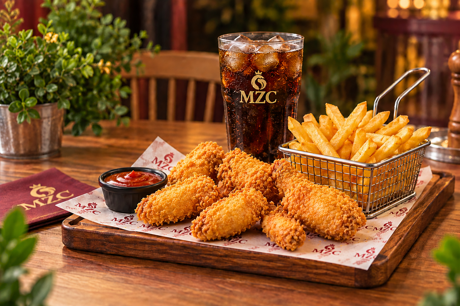 10 pieces wings menu
