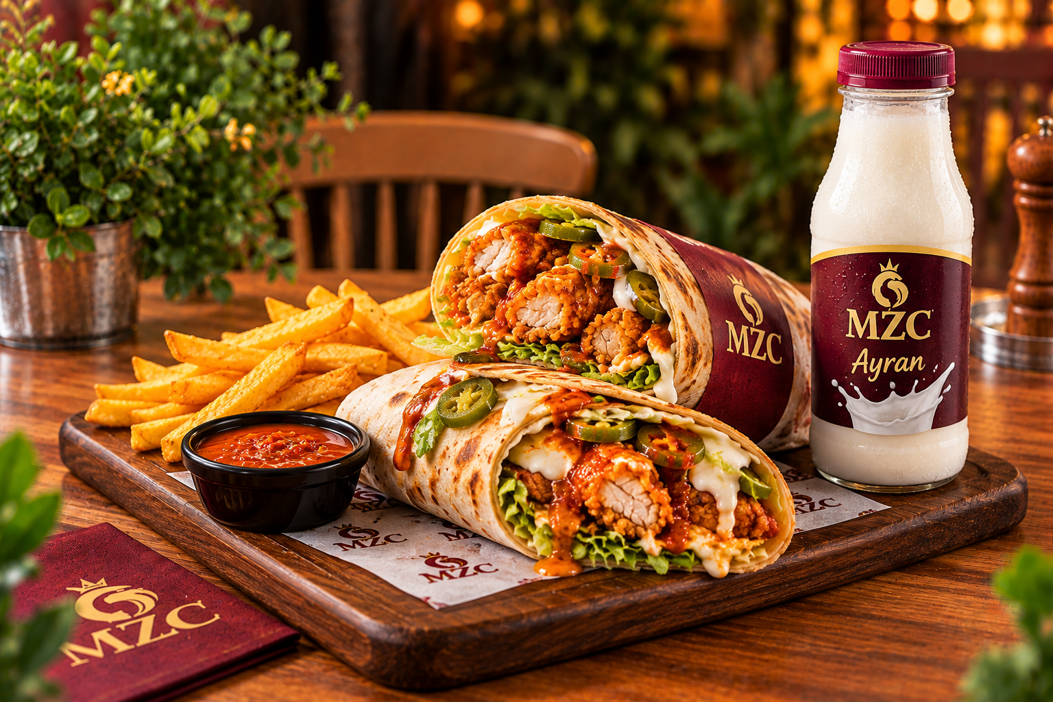 Spicy Chicken Wrap