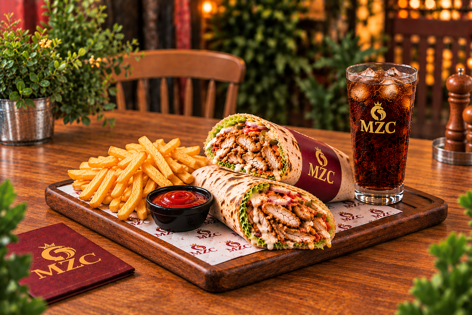 Arabic Shawarma Menu